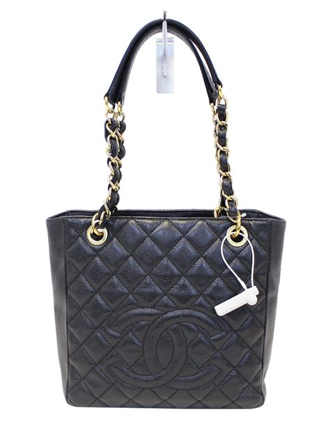 chanel shopping tote petite|chanel shopping tote price.